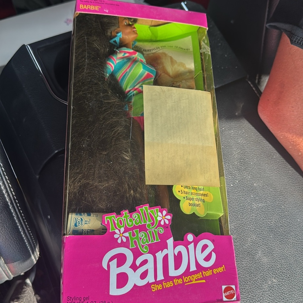 Rare vintage 1991 Totally Hair Barbie in box